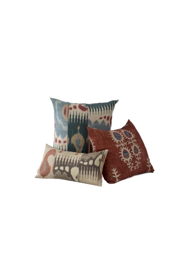 KIMONO Cayenne Blue & Chilli Mocha, TRIBAL Flame Tree