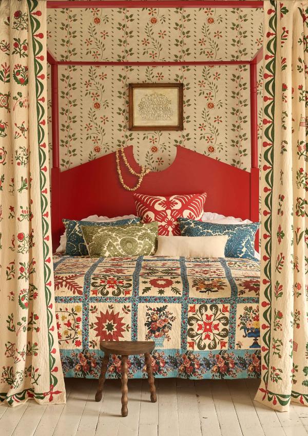 BALTIMORE Document, LIBERTYVILLE Poppy Leaf, FOKKLORE Green Apple