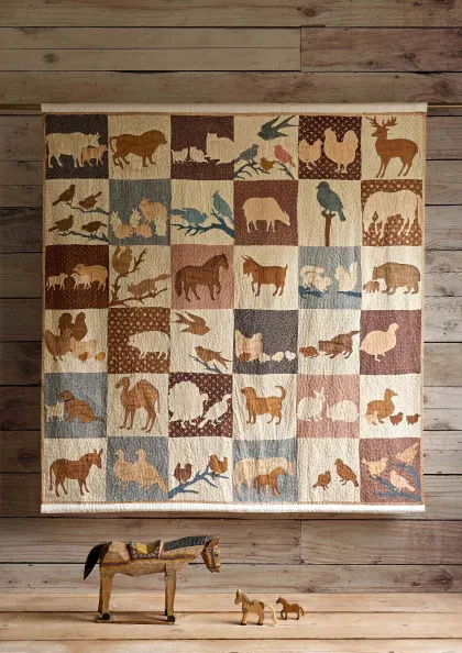 Farm Friends Quilt lifestyle image