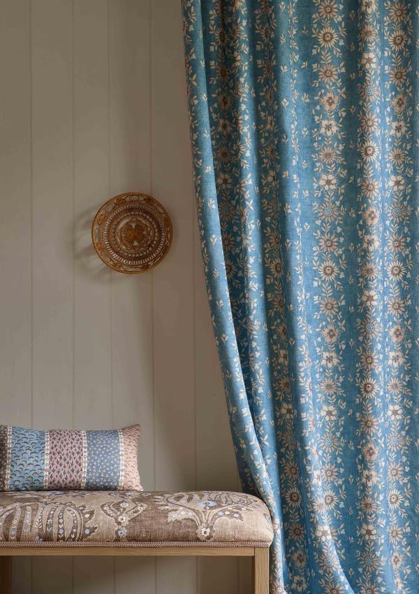 FREYA Delphi, ASHA STRIPE Blue Almond, OTTO Truffle