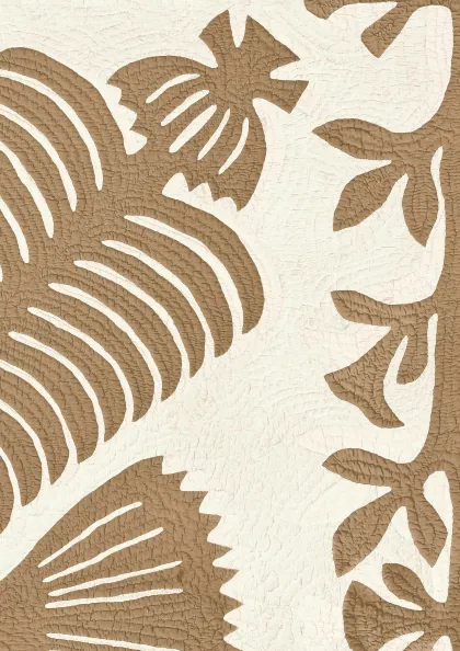 Hawaiian Quilt - Sandalwood