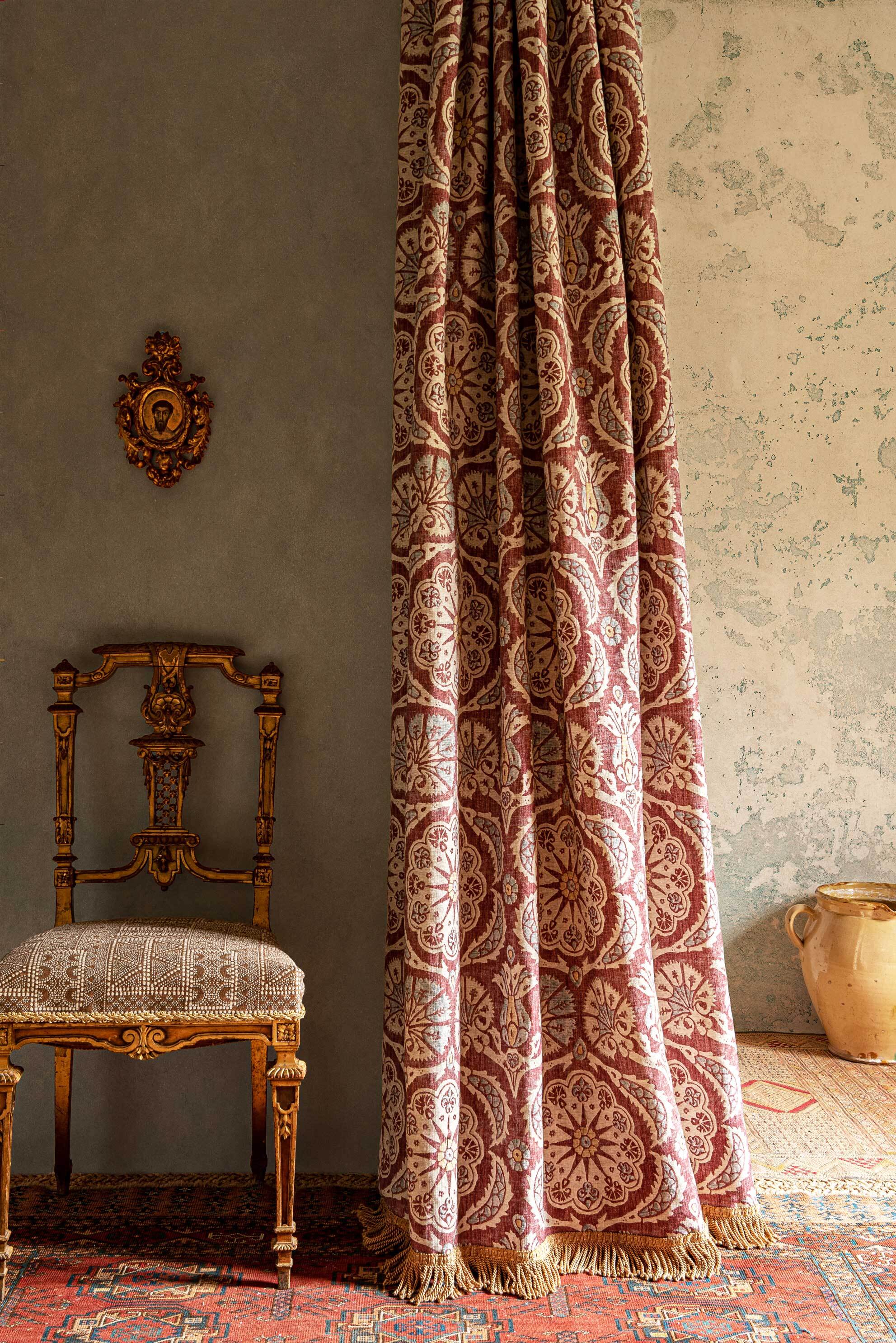 pasha curtain living room lewis and wood