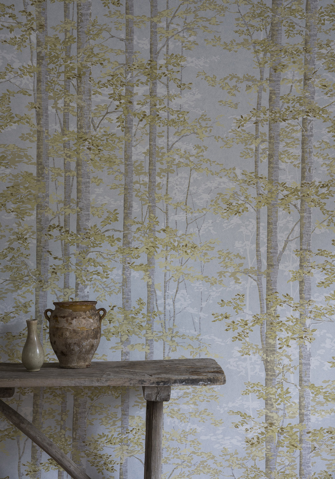 bosky mellow wallpaper, lewis and wood